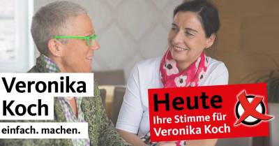 Heute Veronika Koch wählen! - 